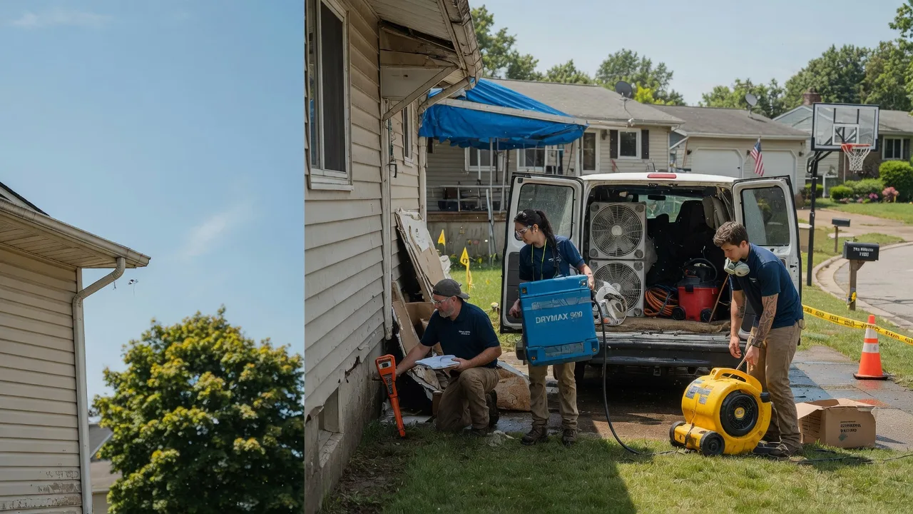 Ceiling Leak Cleanup in Barry, IL near me